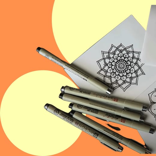 Circular patterns drawing activity