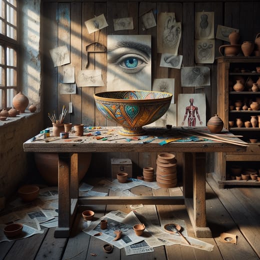 Paper Mâché Bowl activity