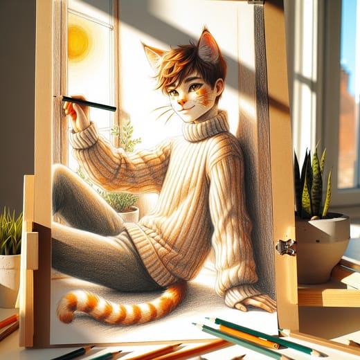 Alternate Self-Portrait activity